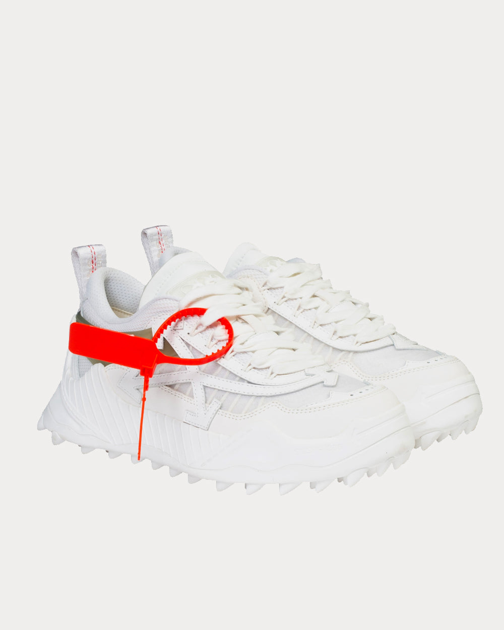 Off-White ODSY-1000 White Light Grey Low Top Sneakers - 2