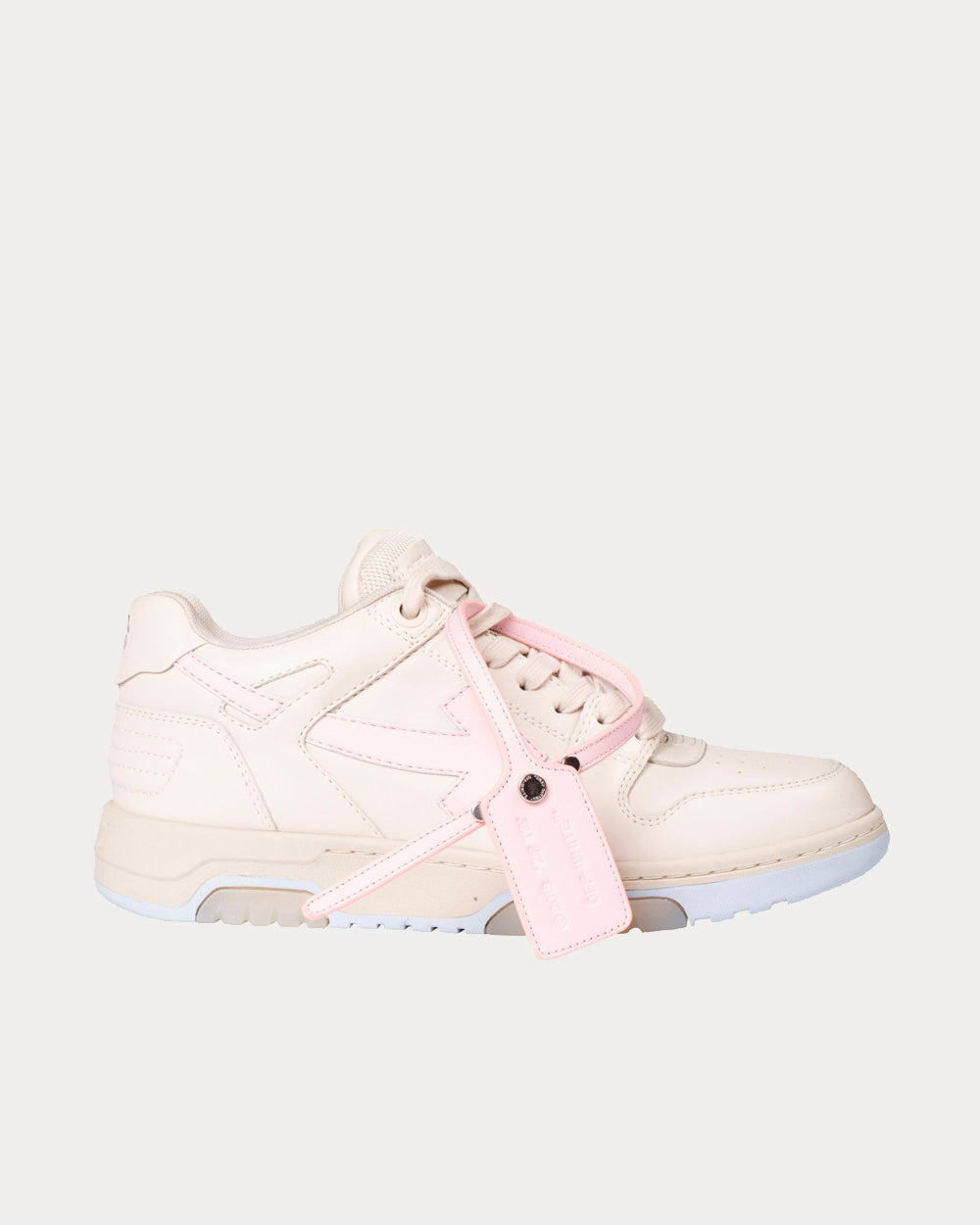 Off-White Out Of Office Suede Beige Pink