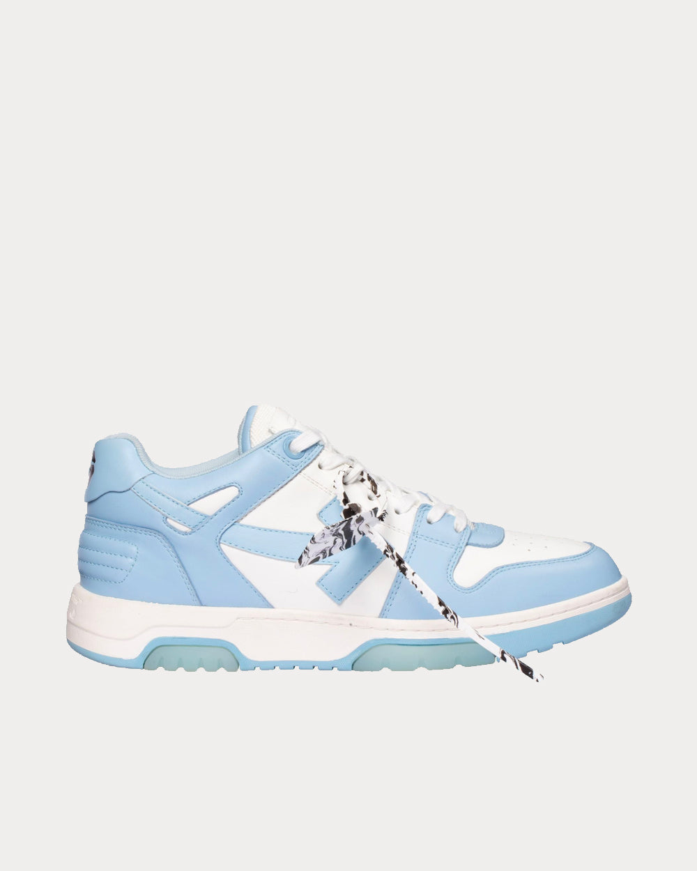 OFF-WHITE Out Of Office OOO Low Tops Navy Blue White Blue