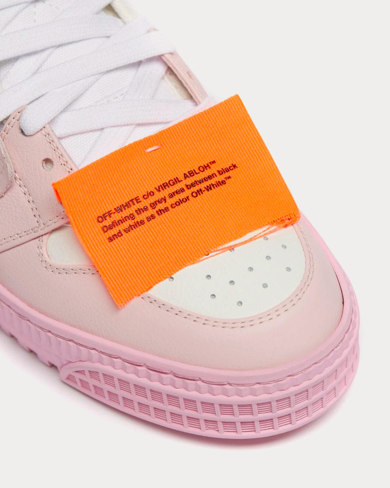 Off-White Off-Court 3.0 Pink High Top Sneakers - 4