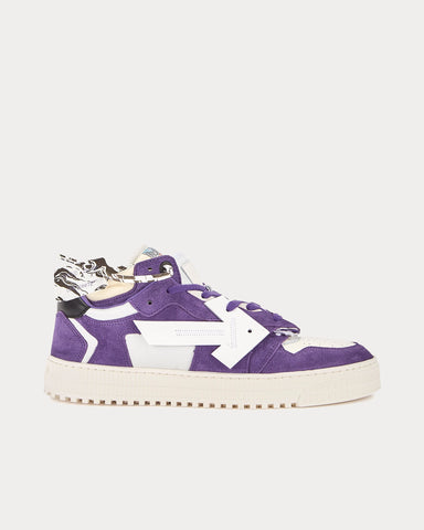 Off-White Off-Court 3.0 White & Purple Low Top Sneakers