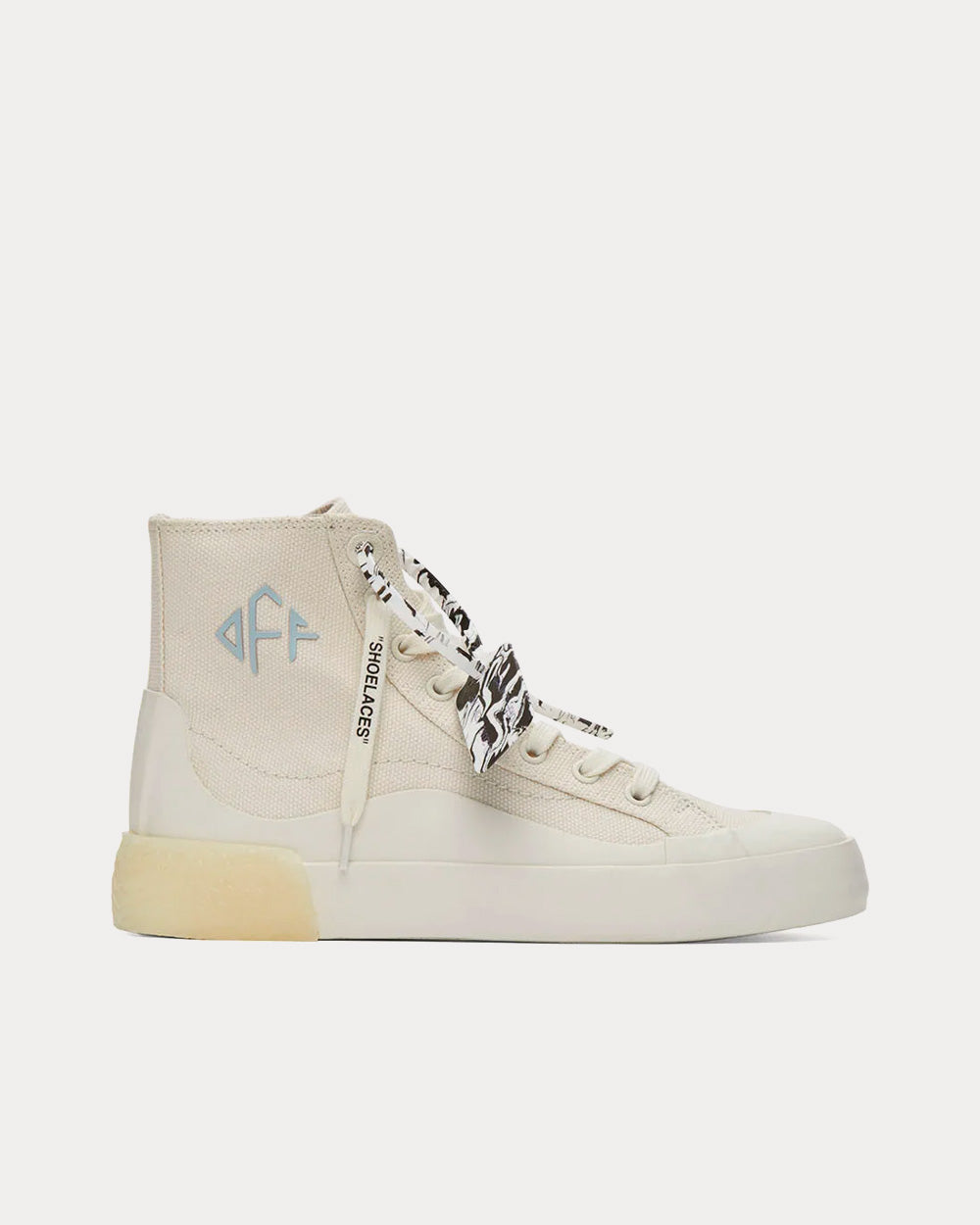 Off white high top white best sale