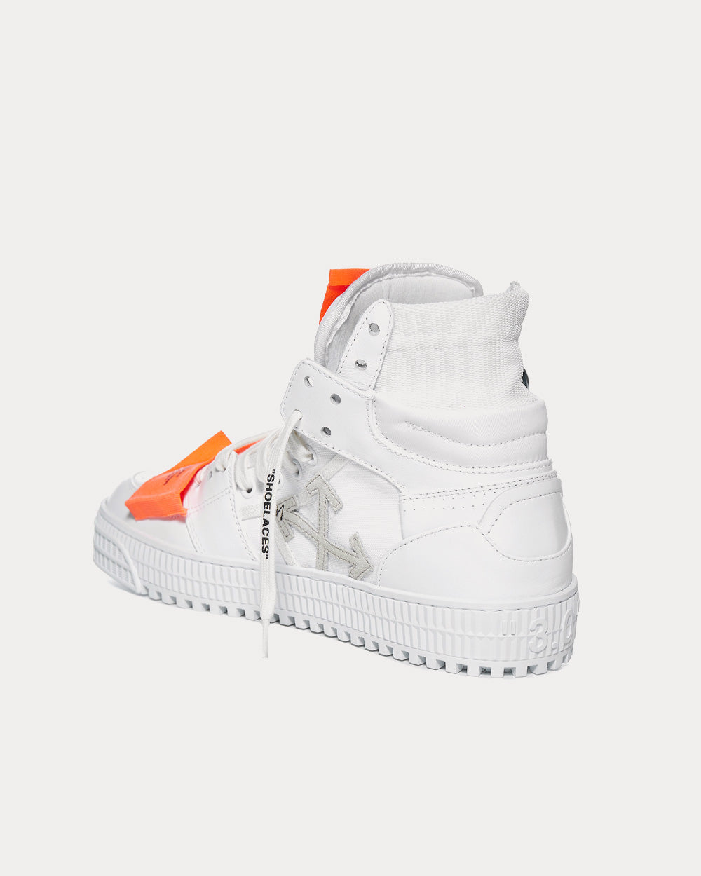 Off-White Off-Court 3.0 White / Fuchsia High Top Sneakers - 3