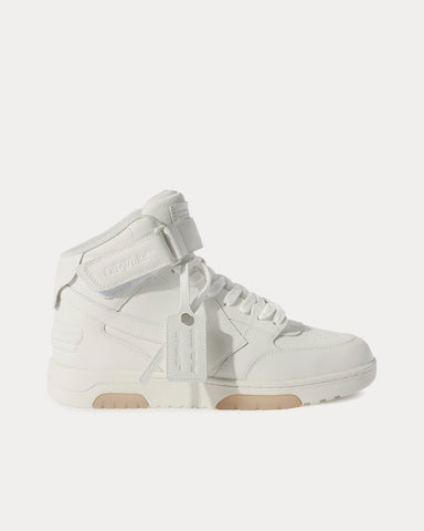 Off-White Out Of Office Lea White / White Mid Top Sneakers