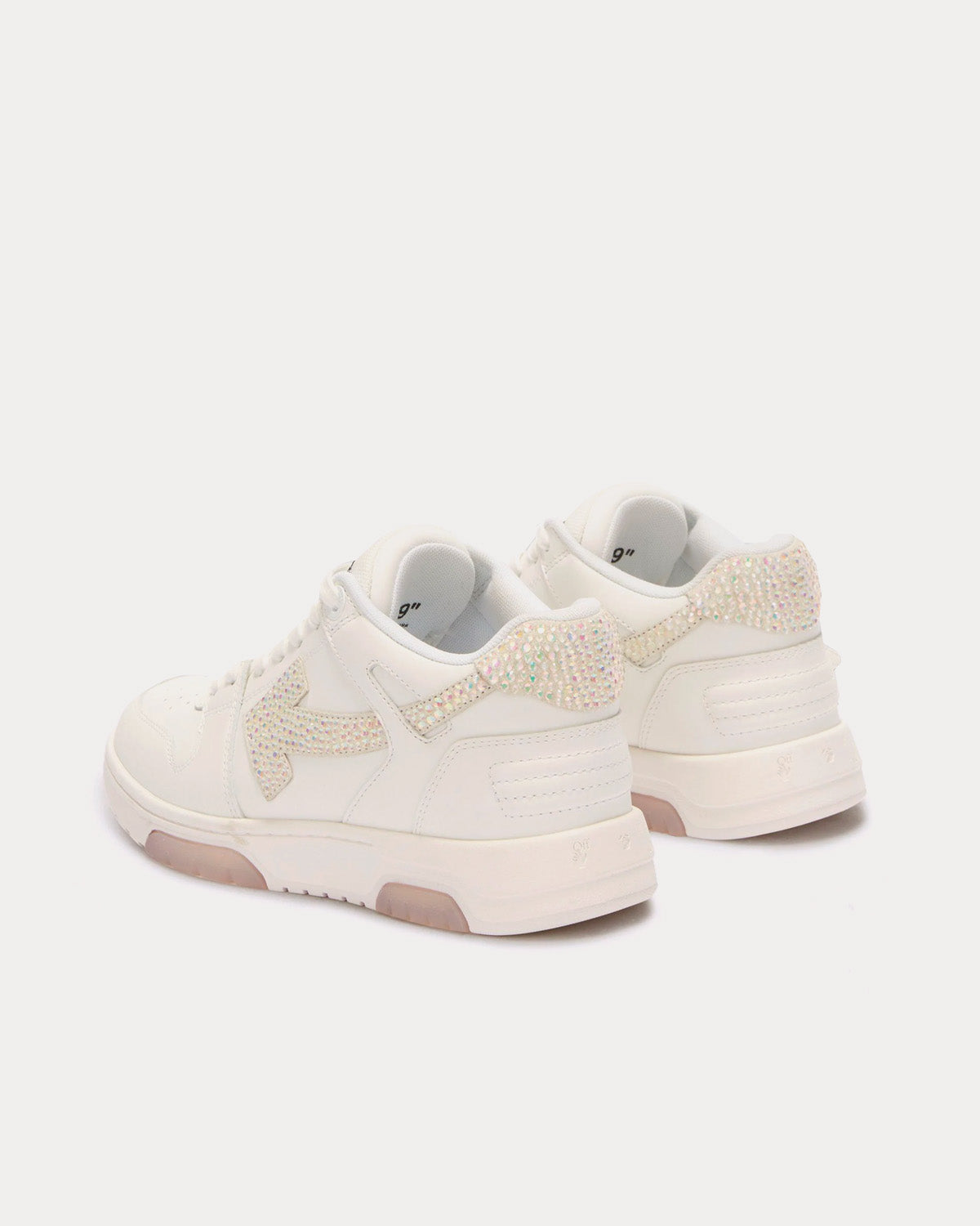 Off-White Out Of Office Strass Arrow White / White Low Top Sneakers - 4