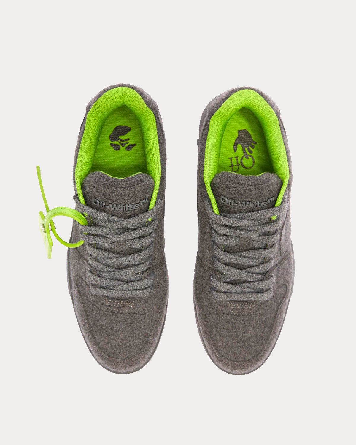 Grey and green shoes best sale