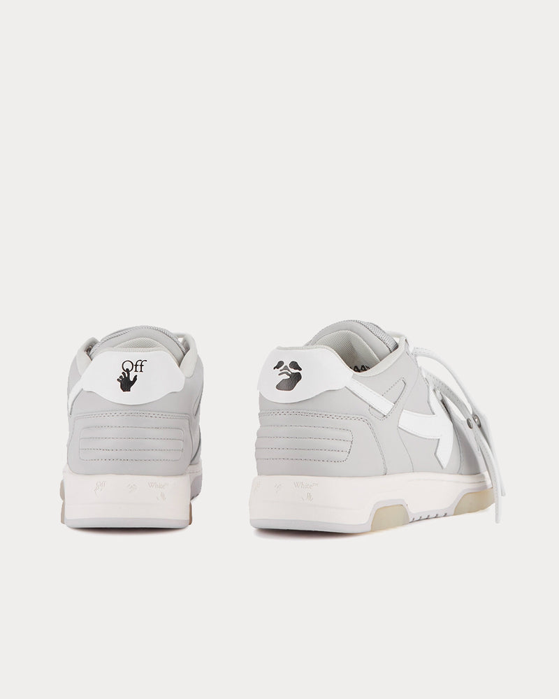 Off-White Out of Office Grey Low Top Sneakers - 3