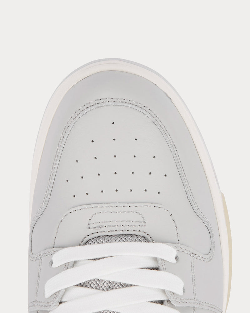 Off-White Out of Office Grey Low Top Sneakers - 4