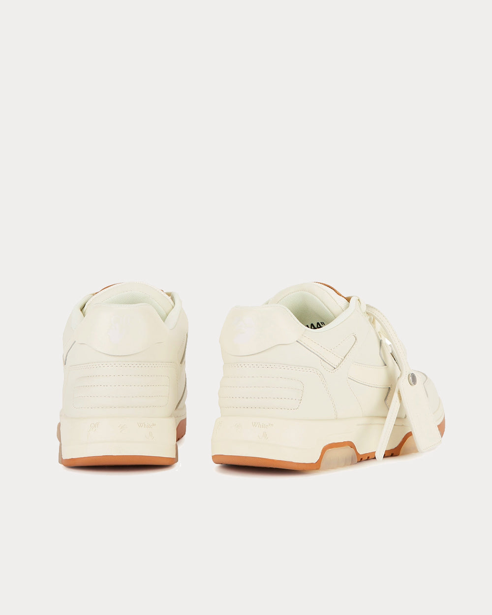 Off-White Out of Office Beige Low Top Sneakers - 3