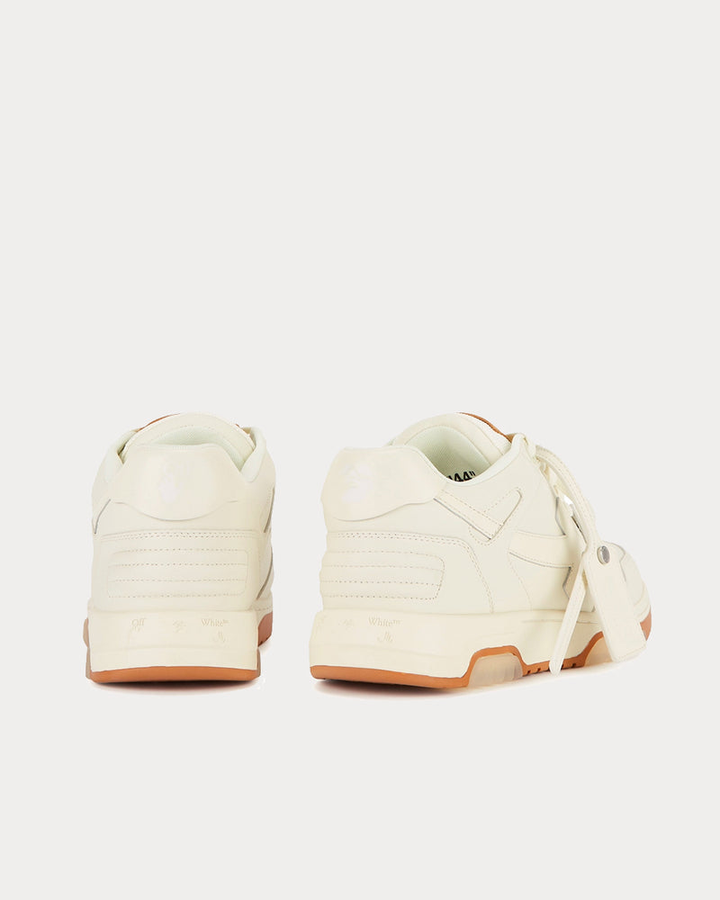 Off-White Out of Office Beige Low Top Sneakers - 3