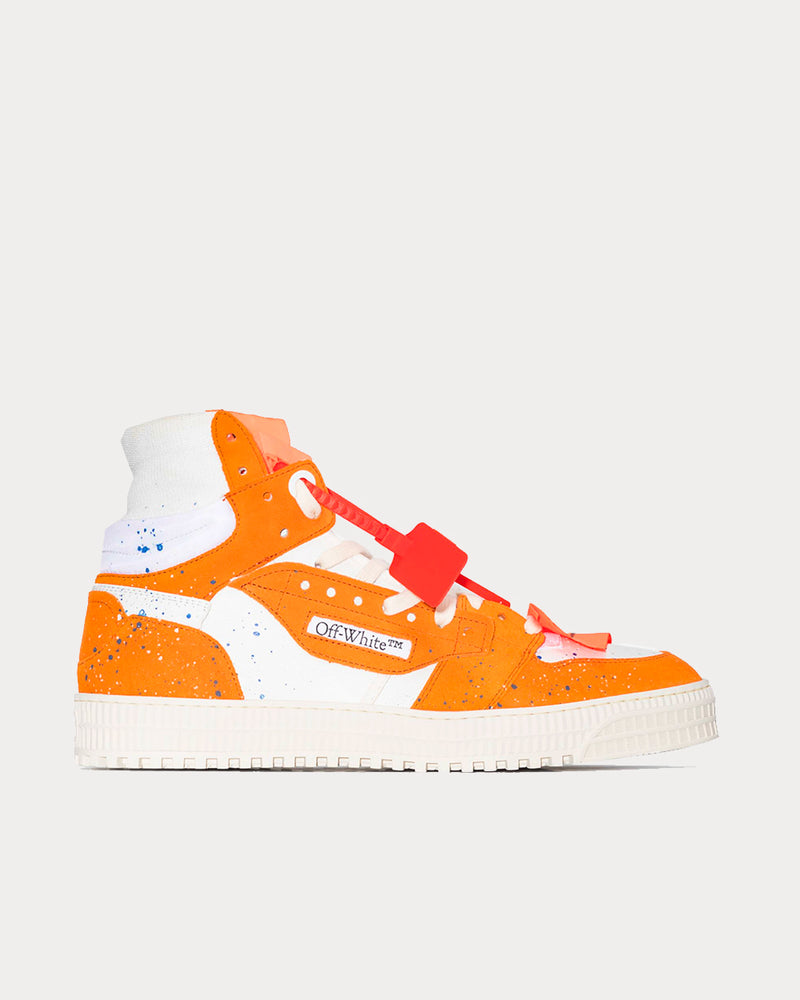 Off-White x Browns Off-Court 3.0 50 Orange High Top Sneakers - 1