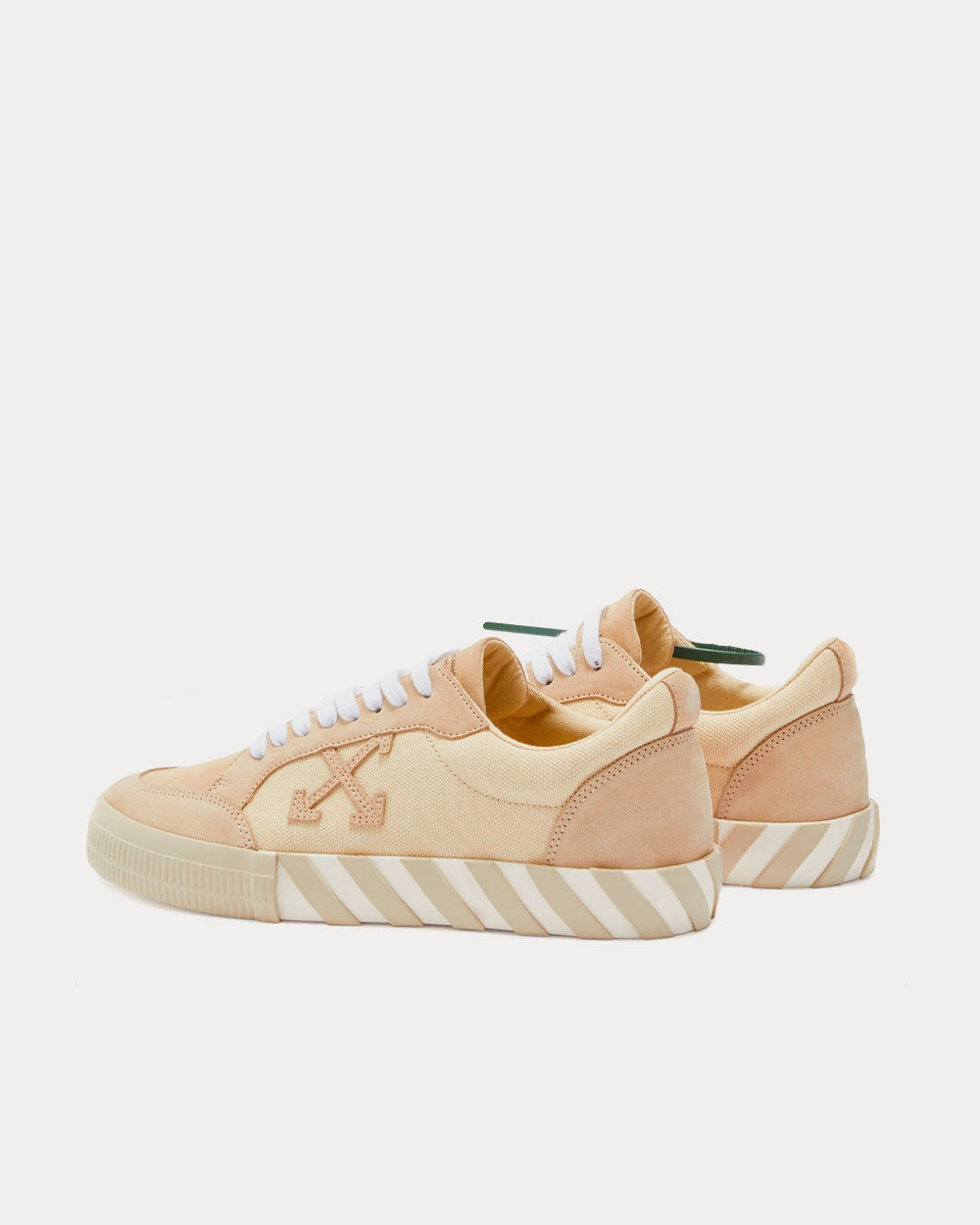 Off-White Low Vulcanized Beige / Beige Low Top Sneakers - 4