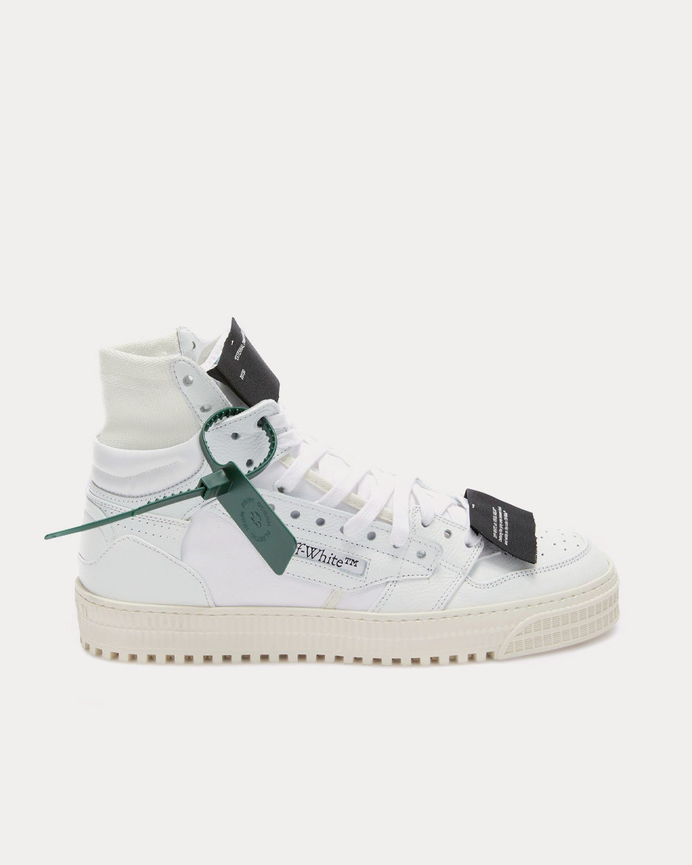 Off-White Off-Court 3.0 White / Black High Top Sneakers - 1