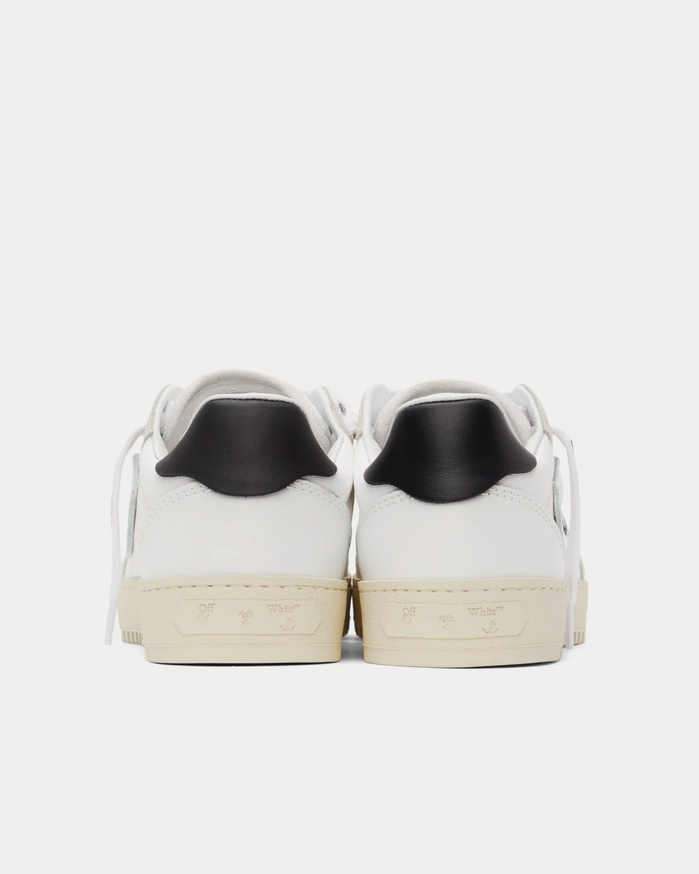 Off-White 5.0 Vulcanized White / Black Low Top Sneakers - 3