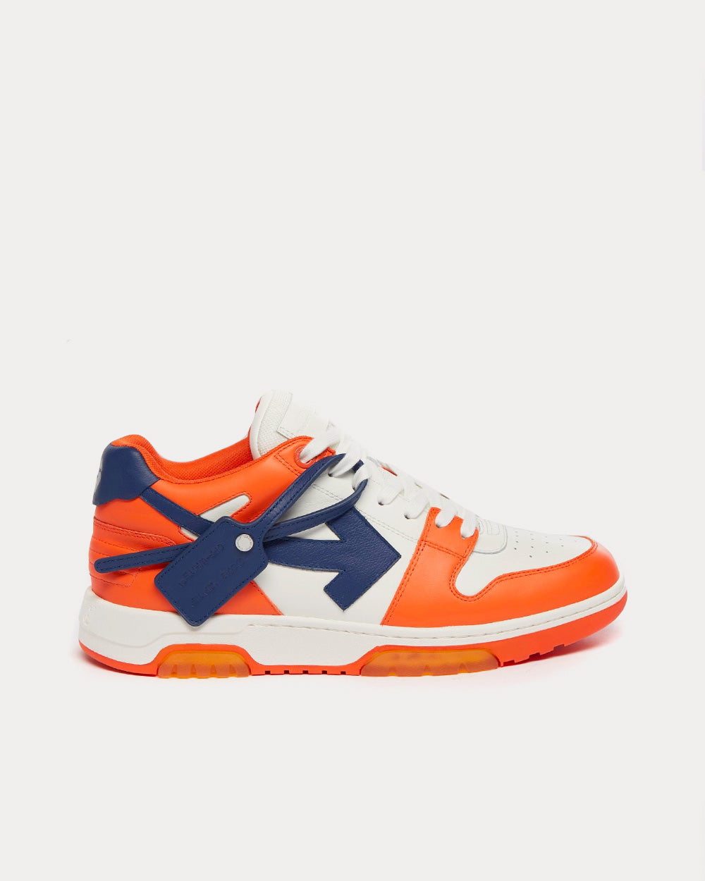 Off-White Out of Office OOO Low Tops White Orange Blue
