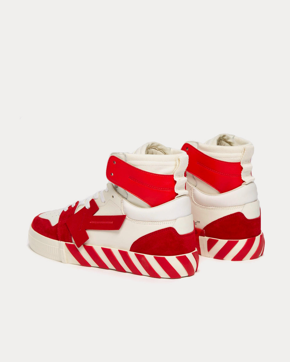 Off white red high tops online