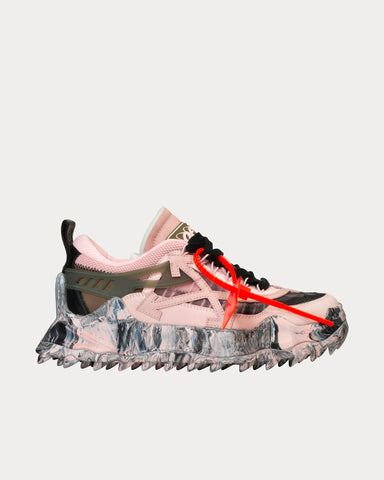 Off-White Odsy-1000 Black & Pink Low Top Sneakers