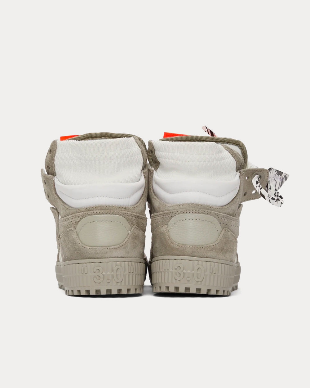 Off-White Off-Court 3.0 White / Beige High Top Sneakers - 3