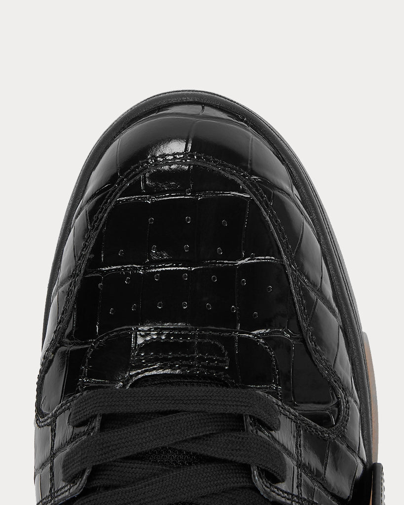 Off-White c/o Virgil Abloh Out Of Office Croc Embossed Sneaker in
