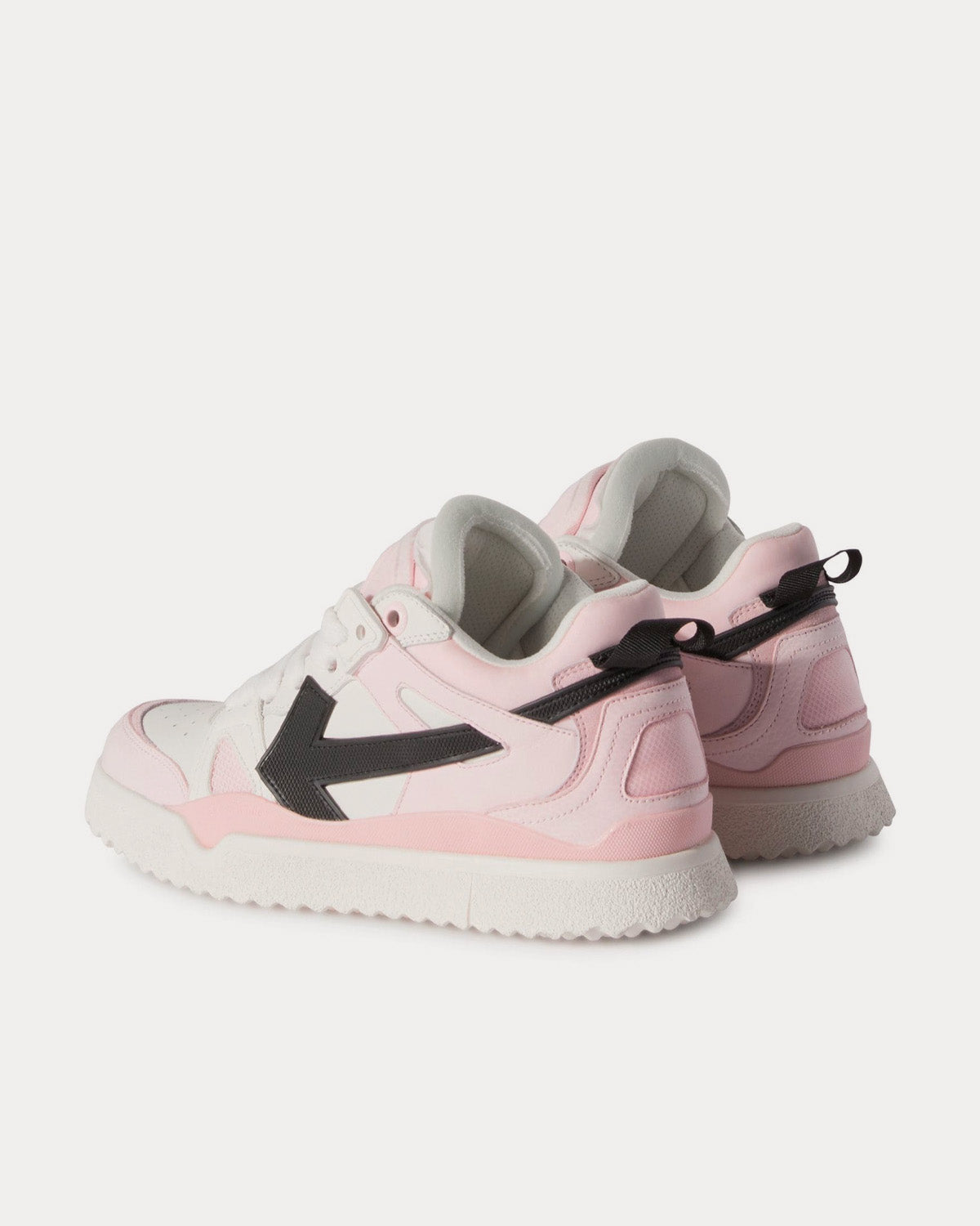 Off-White Puzzle Couture Pink / White / Black Low Top Sneakers - 4