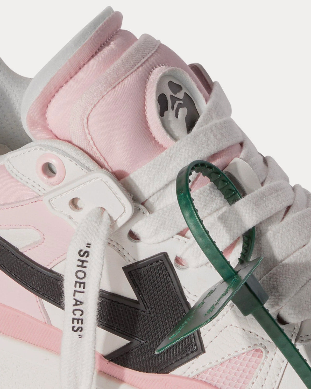 Off-White Puzzle Couture Pink / White / Black Low Top Sneakers - 5