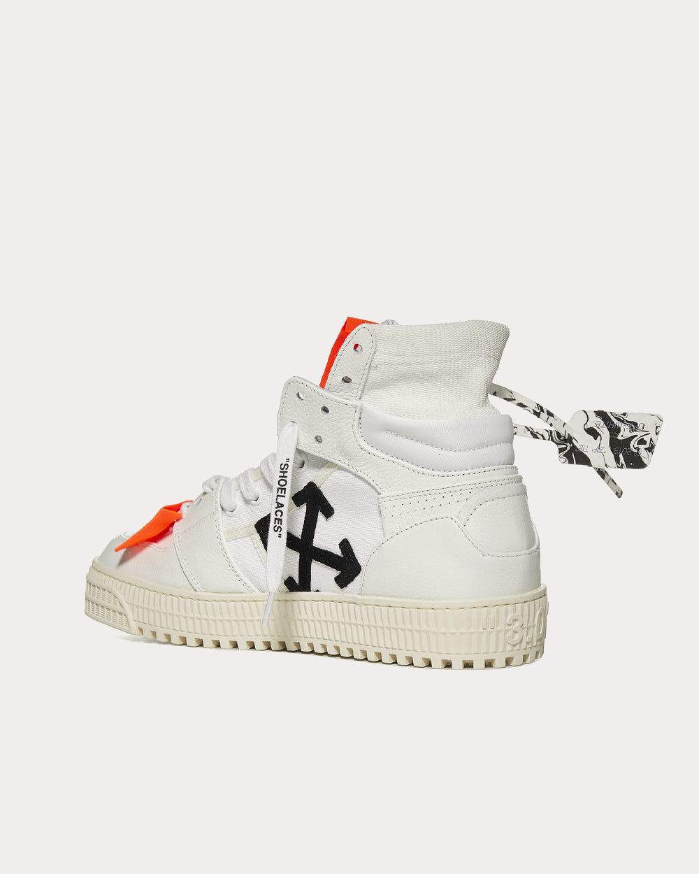 Off-White Off-Court 3.0 White / White High Top Sneakers - 3