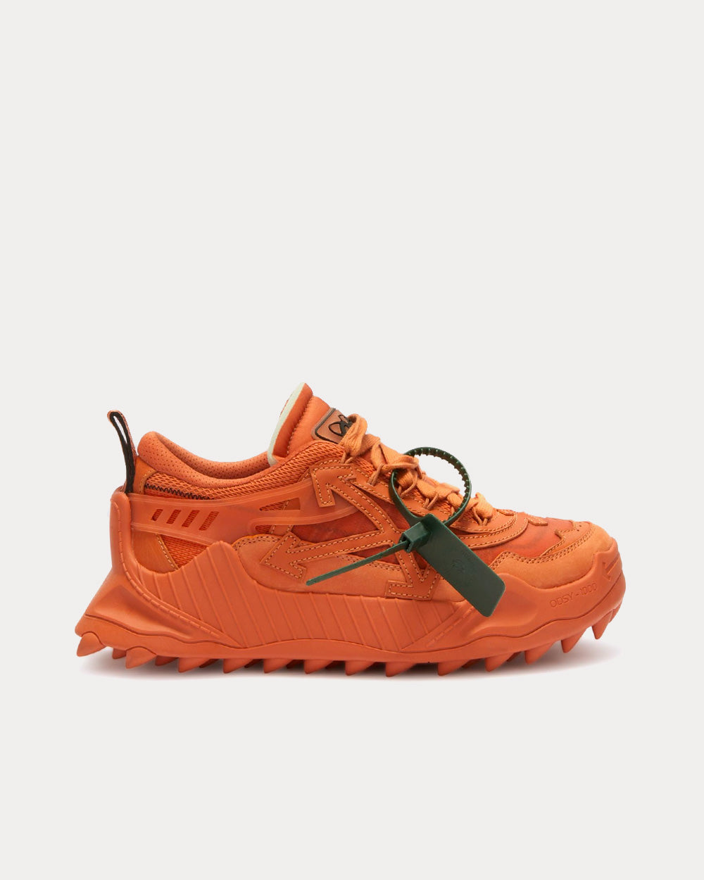 Off-White Odsy-1000 Terracotta Low Top Sneakers - 1