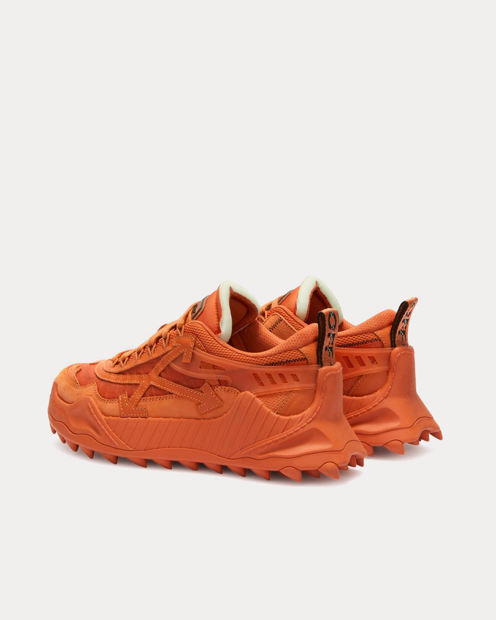 Off-White Odsy-1000 Terracotta Low Top Sneakers - 4