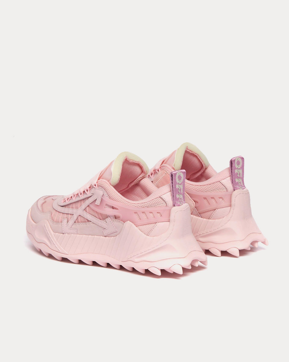 Off-White Odsy-1000 Pink / Pink Low Top Sneakers - 3