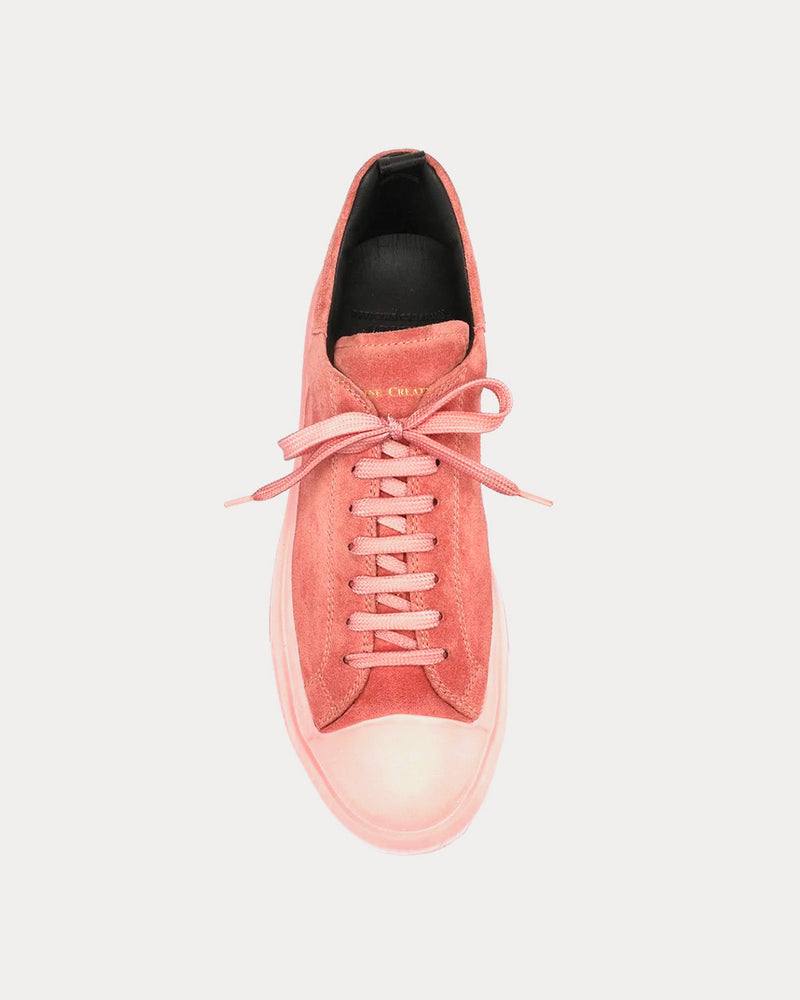 Officine Creative MES 009 Suede Dusty Rose Low Top Sneakers - 2