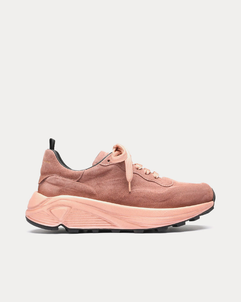 Officine Creative Sphyke 300 Suede Pastel Pink Low Top Sneakers - 1