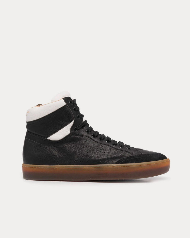 Officine Creative Knight 005 Black / White High Top Sneakers - 1