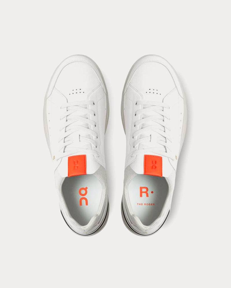 On Running x Roger Federer The Rodger Centre Court White / Flame Low Top Sneakers - 3