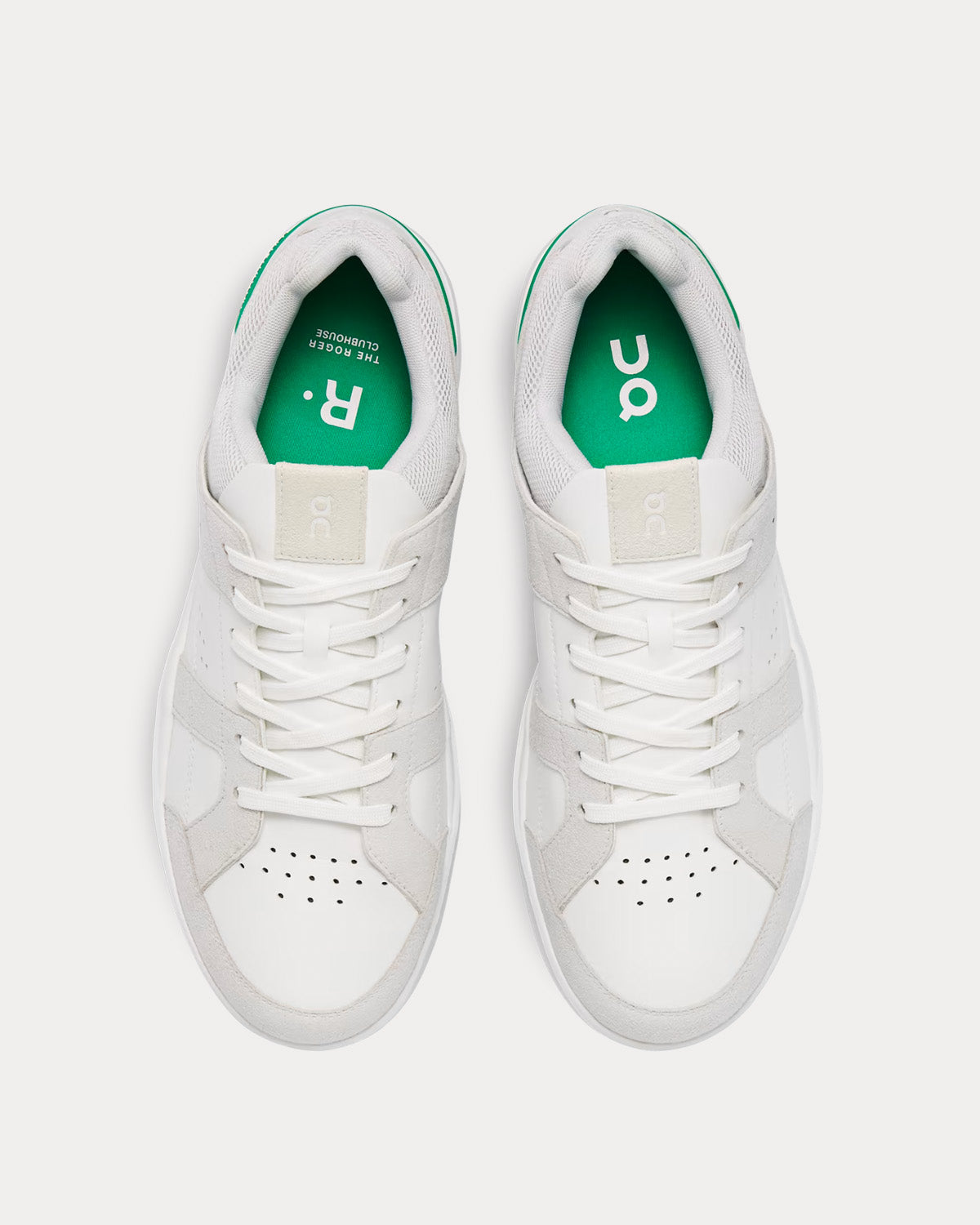 On Running THE ROGER Clubhouse Frost / Mint Low Top Sneakers - 2