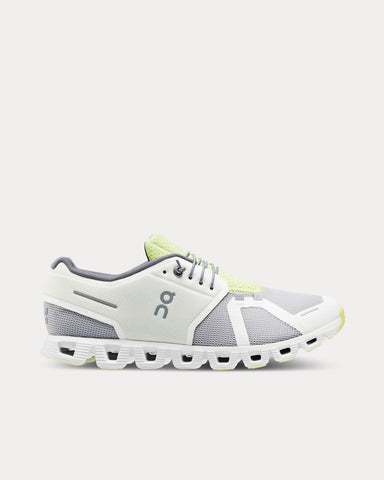 On Running Cloud 5 Undyed-White / Glacier Running Shoes