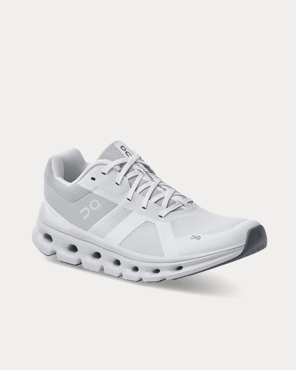 On Running Cloudrunner White / Frost Running Shoes - 3