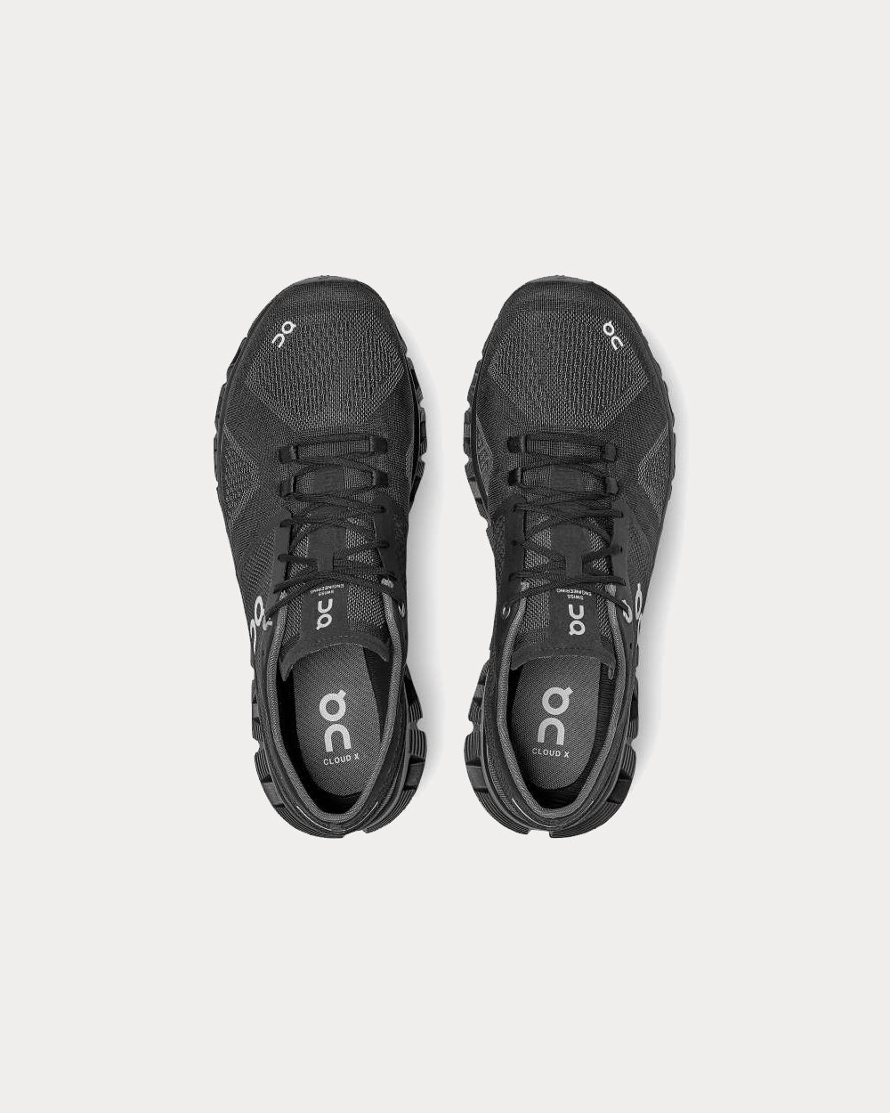 On Running Cloud X Black Running Shoes - 3