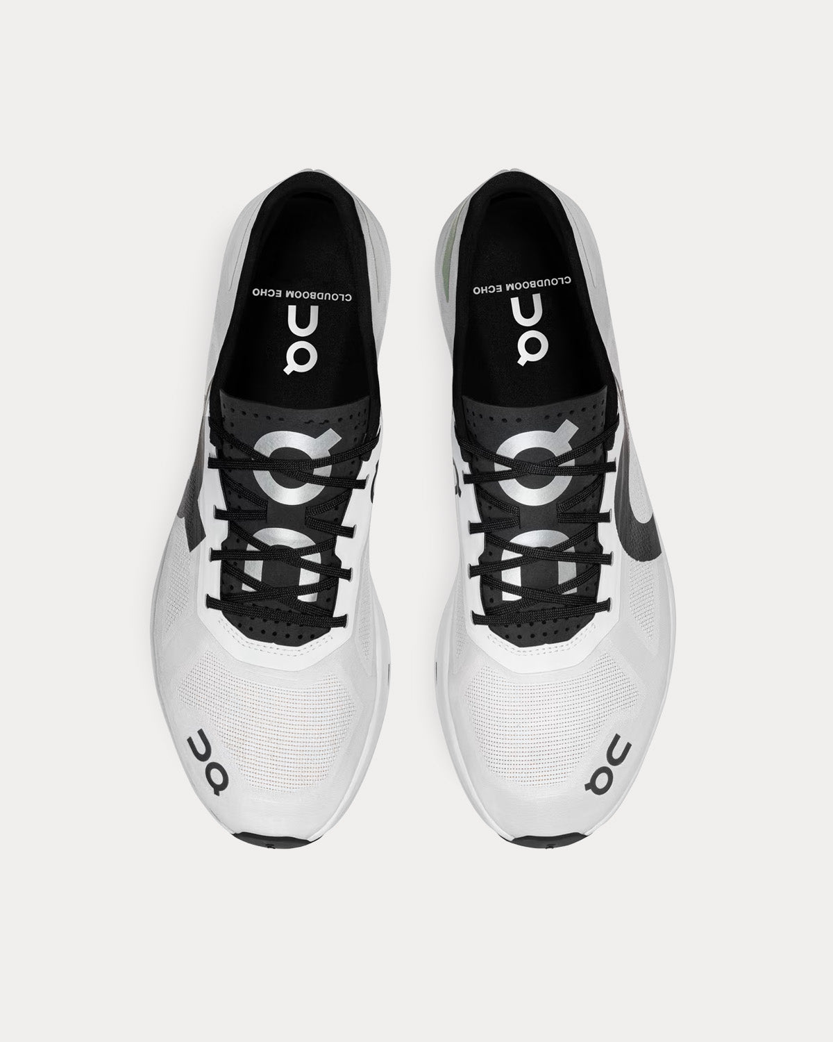 On Running Cloudboom Echo White / Black Running Shoes - 2