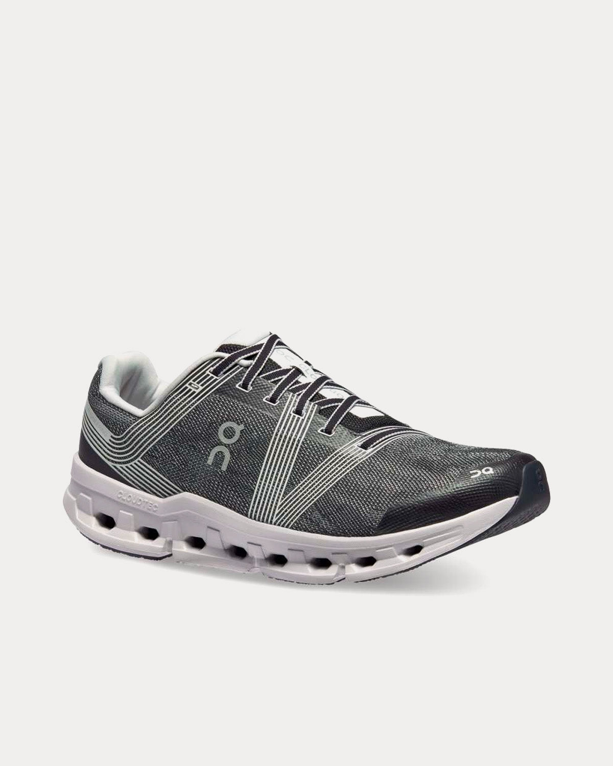 On Running Cloudgo Black / Glacier Running Shoes - 3