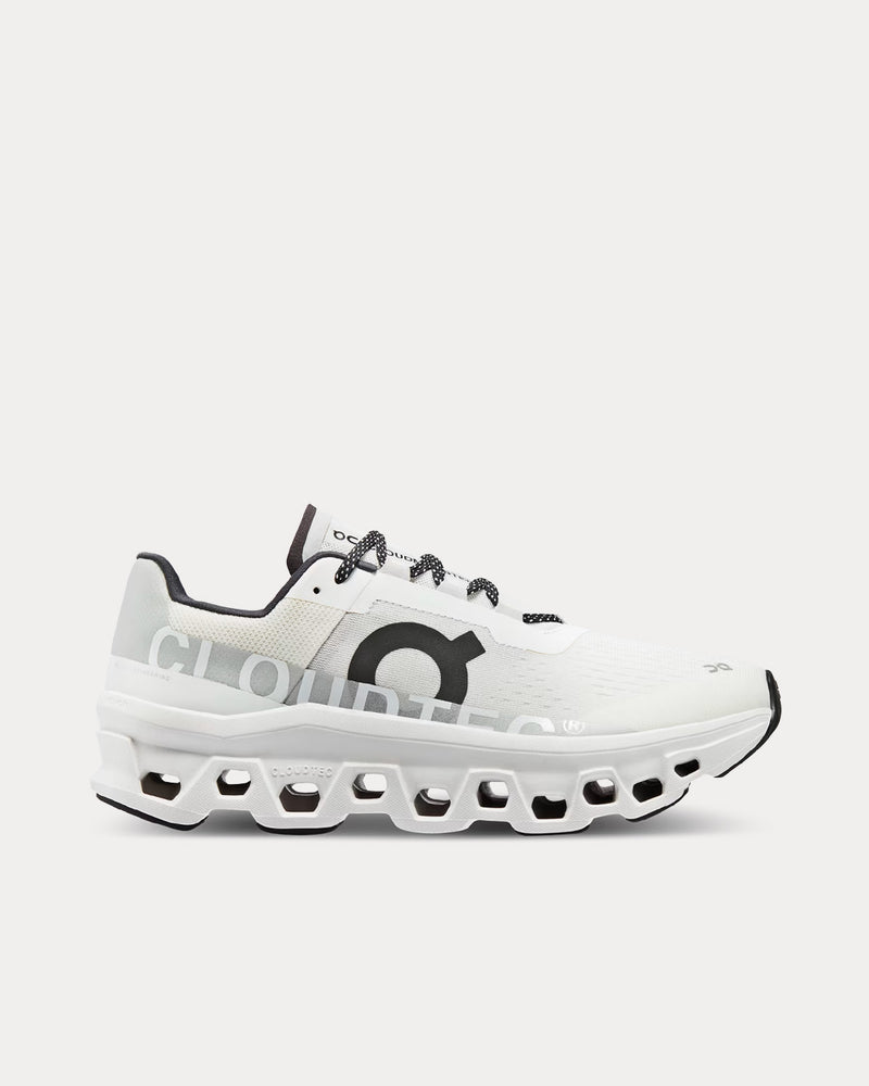 On Running Cloudmonster Undyed-White / White Running Shoes - 1