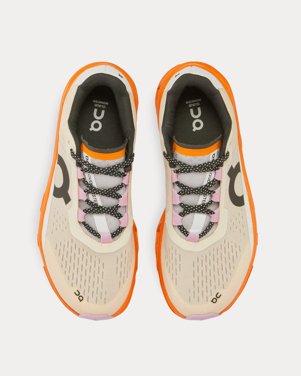 On Running Cloundmonster Fawn / Turmeric Running Shoes - 2