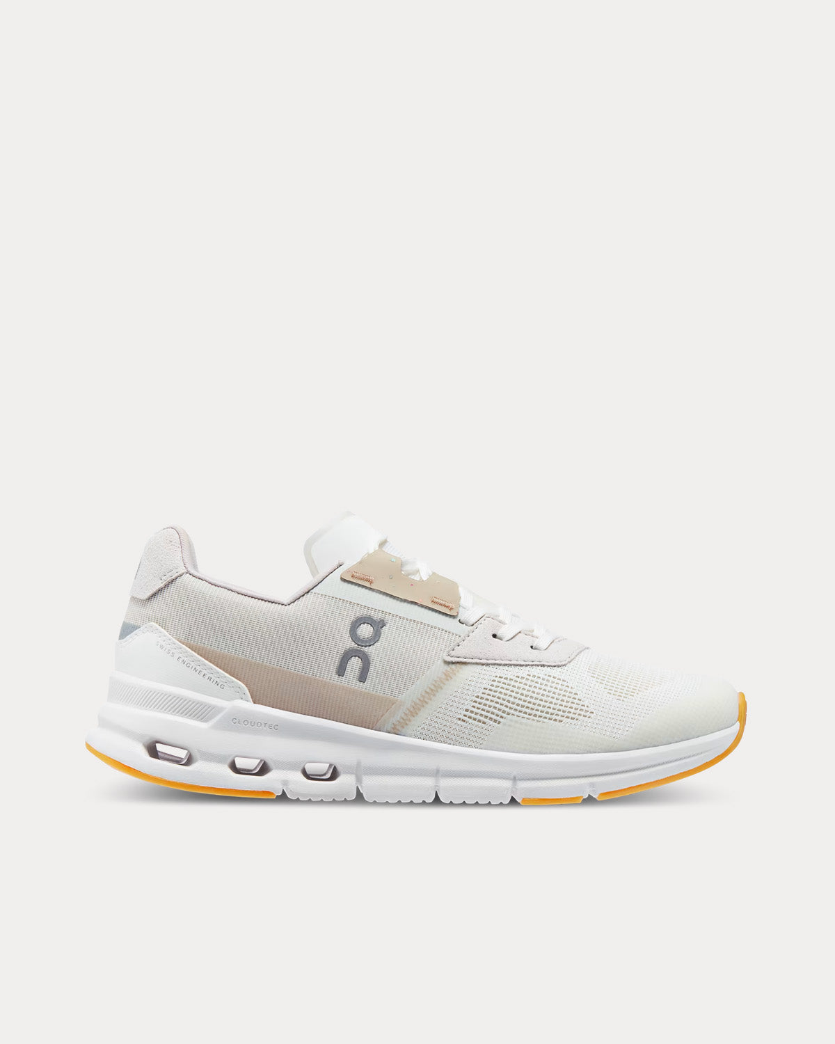 On Running Cloudrift Undyed-White / Sand Running Shoes - 1