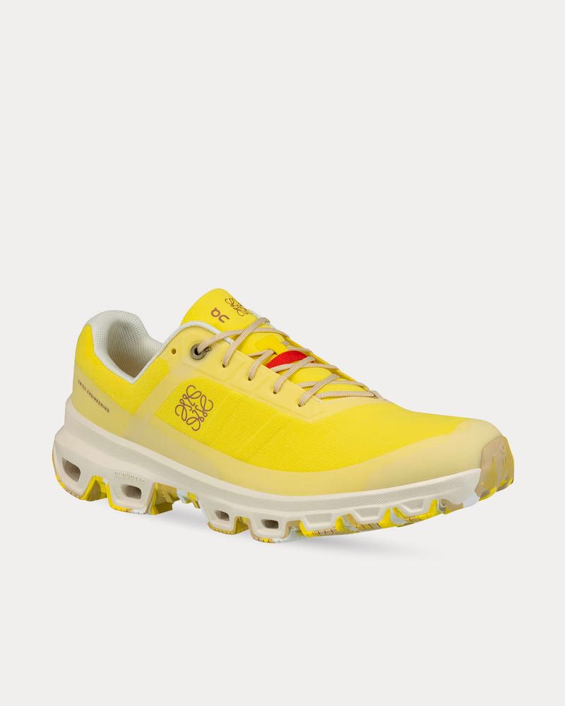 On Running x Loewe Cloudventure Yellow Running Shoes - 3