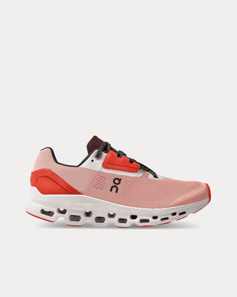 On Running Cloudstratus Rose / Red Running Shoes - 1