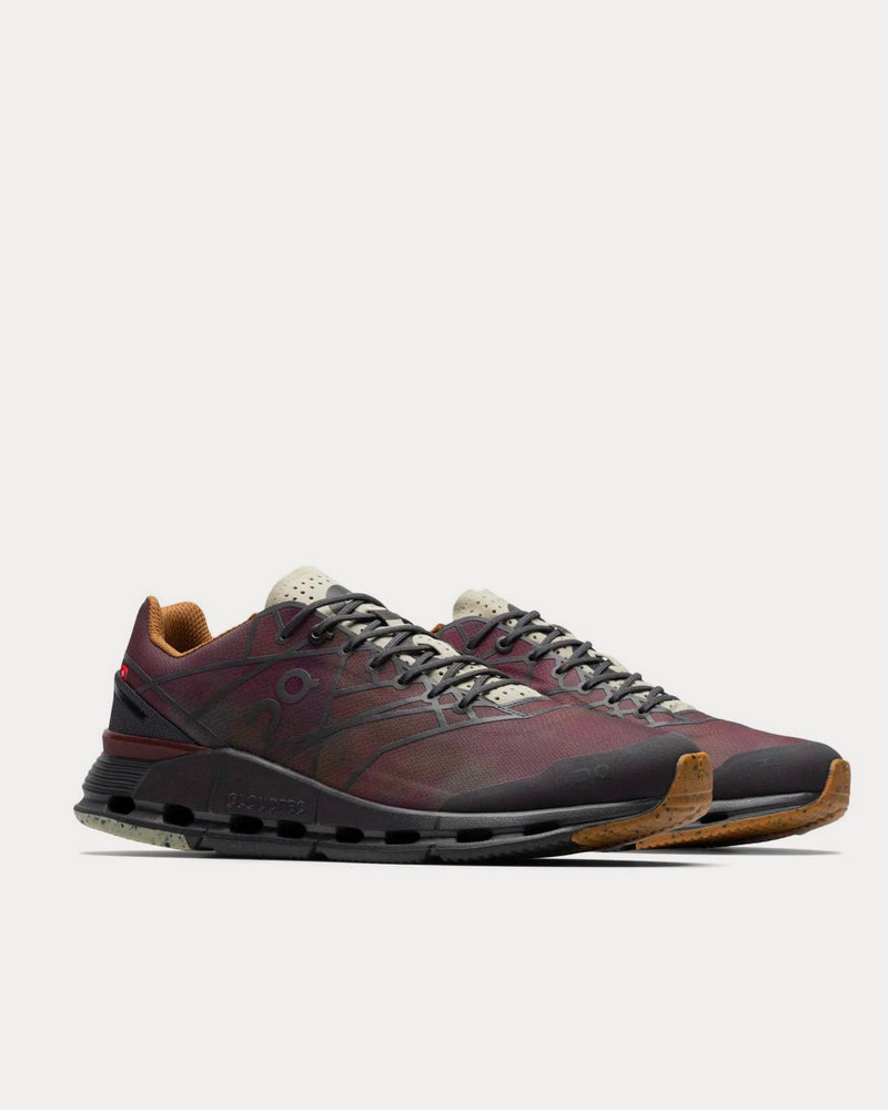 On Running x Bodega Cloudnova Z5 Fermented Burgundy Running Shoes - 3