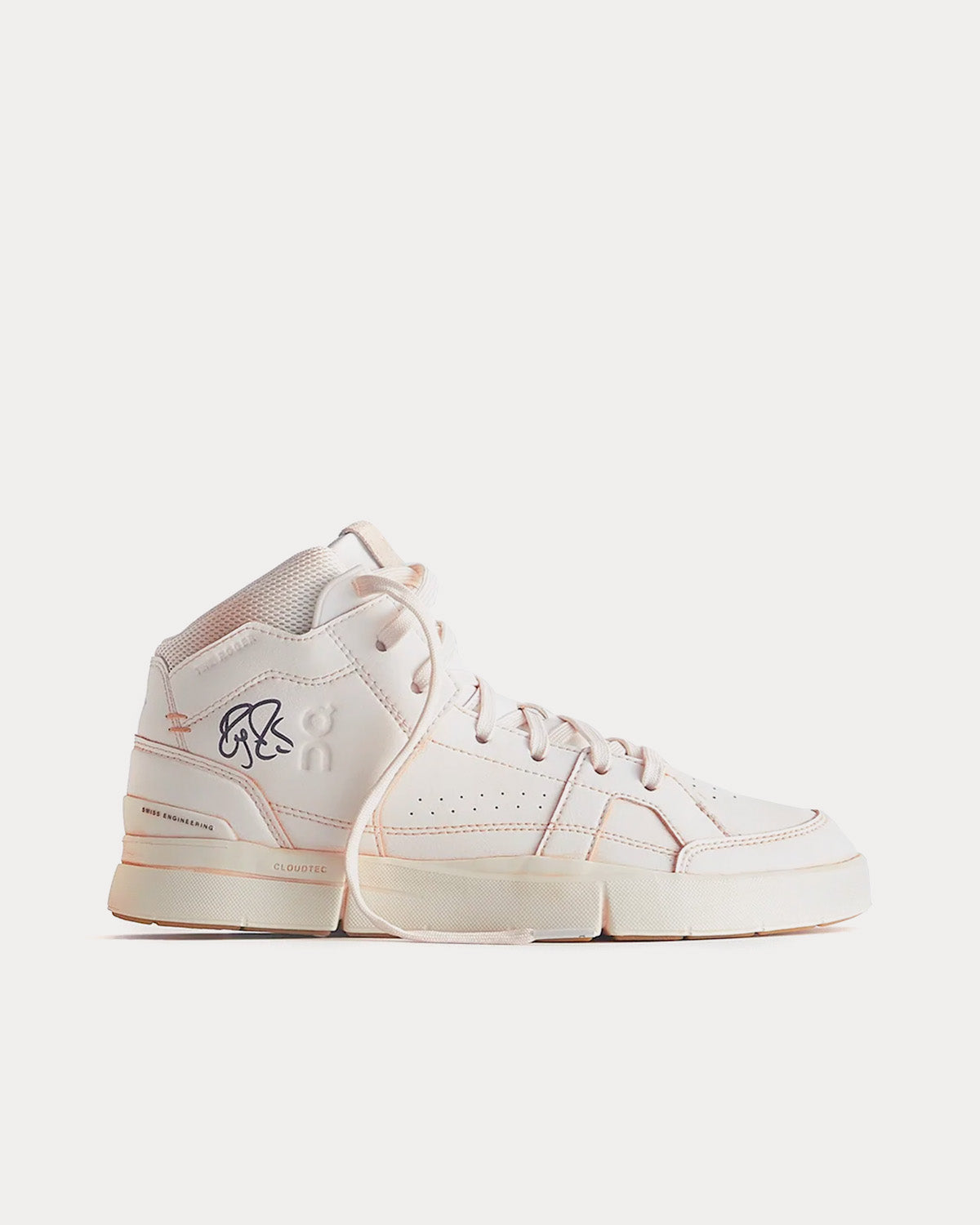 On Running x Kith The Roger Clubhouse Mid (Rf)² White / Clay High