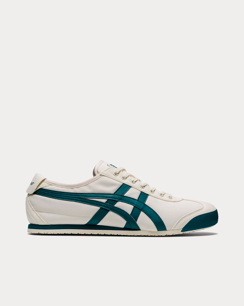 Onitsuka Tiger Mexico 66 Cream / Velvet Pine Low Top Sneakers - 1