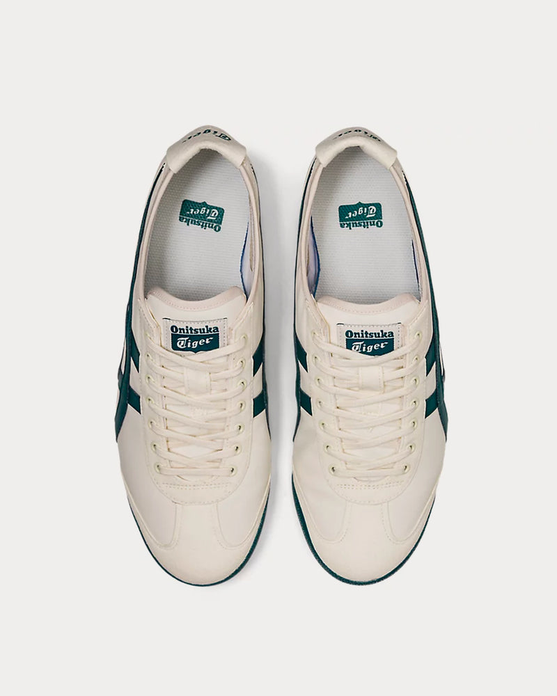 Onitsuka Tiger Mexico 66 Cream / Velvet Pine Low Top Sneakers - 2