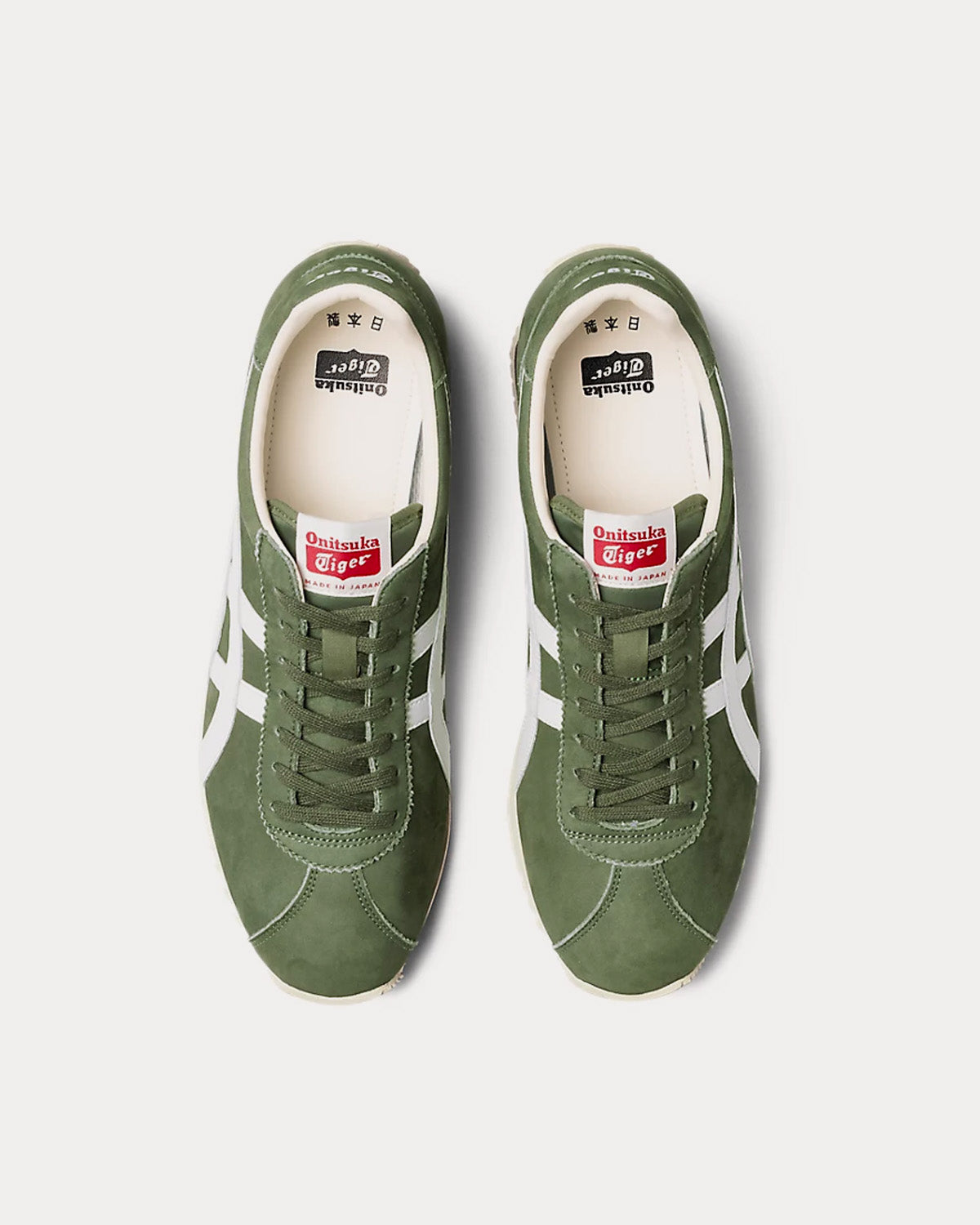 Onitsuka Tiger MOAL 77 'Nippon Made' Bronze Green / White Low Top Sneakers - 2