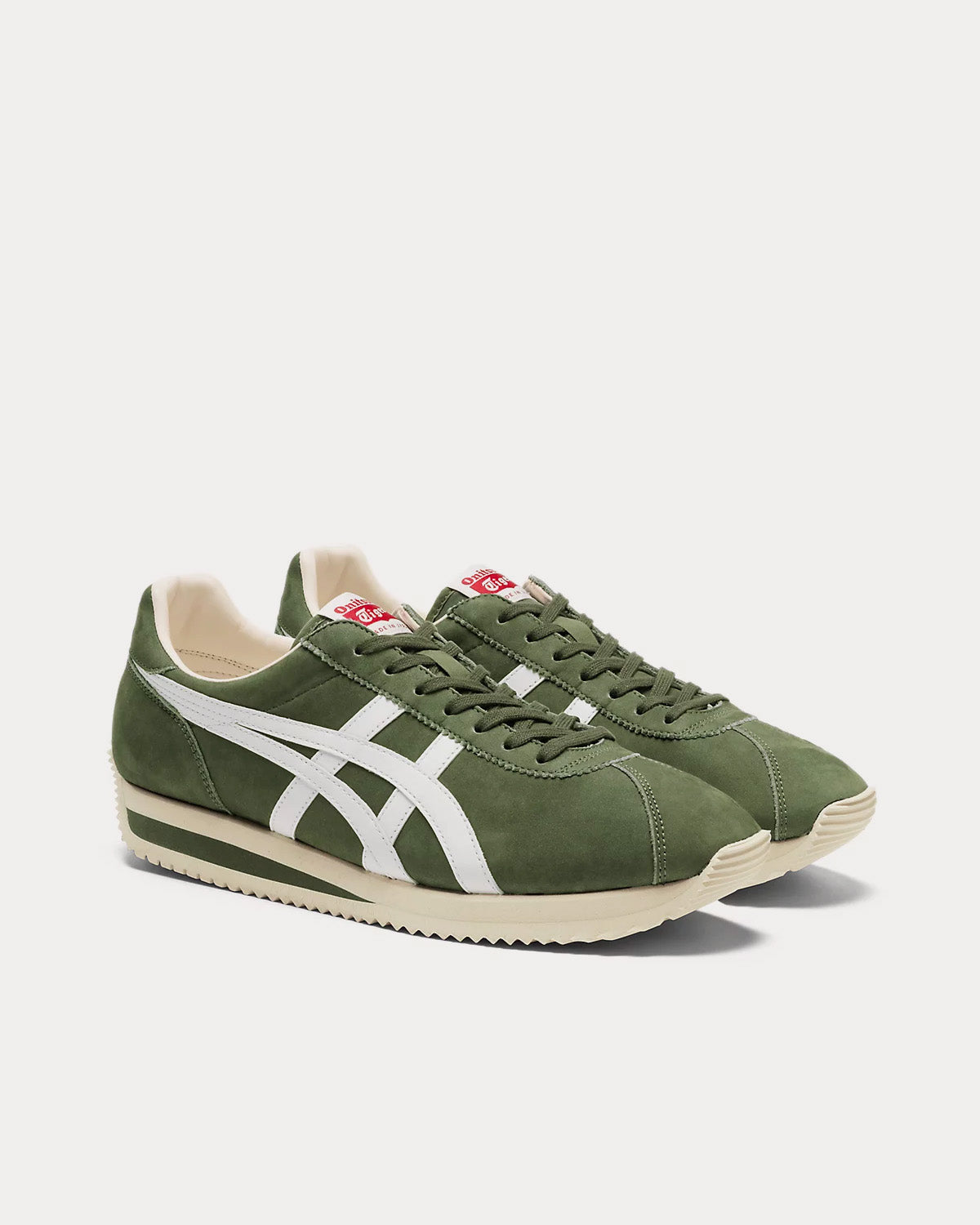 Onitsuka Tiger MOAL 77 'Nippon Made' Bronze Green / White Low Top Sneakers - 3